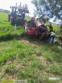 Dois homens morrem após acidente de trânsito entre Céu Azul e Vera Cruz do Oeste Dois homens morrem após acidente de trânsito entre Céu Azul e Vera Cruz do Oeste