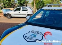 Guarda Municipal recupera veículo roubado no bairro Campos do Iguaçu Guarda Municipal recupera veículo roubado no bairro Campos do Iguaçu