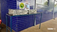 Analistas da Receita Federal prendem condutor com 62 Kg de cocaína na Ponte da Amizade Analistas da Receita Federal prendem condutor com 62 Kg de cocaína na Ponte da Amizade