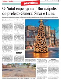 O Natal capenga na "Buracópolis" do prefeito General Silva e Luna O Natal capenga na "Buracópolis" do prefeito General Silva e Luna