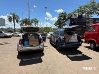 Receita Federal descobre depósito com R$ 1 milhão em mercadorias irregulares na Vila Portes Receita Federal descobre depósito com R$ 1 milhão em mercadorias irregulares na Vila Portes