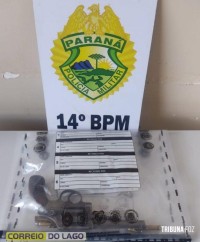 Homem é preso por porte ilegal de arma de fogo na cidade de Missal Homem é preso por porte ilegal de arma de fogo na cidade de Missal