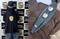 Adolescente indígena é apreendido por furto de iluminação pública em Ciudad Del Este Adolescente indígena é apreendido por furto de iluminação pública em Ciudad Del Este