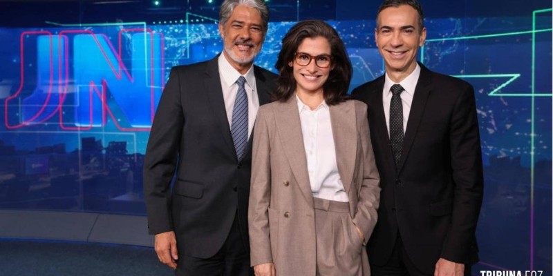 Com despedida de Bonner, Jornal Nacional tem audiência de final de novela na Globo Com despedida de Bonner, Jornal Nacional tem audiência de final de novela na Globo