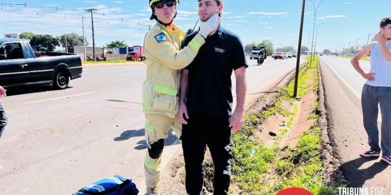 Milagre na BR-277: Motorista sai ileso de grave acidente com auto x carreta Milagre na BR-277: Motorista sai ileso de grave acidente com auto x carreta