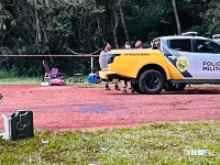 Homem é executado com mais de 50 tiros em clube privado na região do Bairro Três Lagoas em Foz do Iguaçu Homem é executado com mais de 50 tiros em clube privado na região do Bairro Três Lagoas em Foz do Iguaçu