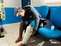 GM apresenta na delegacia jovem que cometeu assalto e foi atropelado pela vítima no Bairro Três Lagoas GM apresenta na delegacia jovem que cometeu assalto e foi atropelado pela vítima no Bairro Três Lagoas