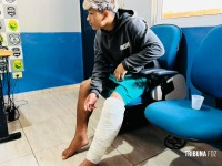 GM apresenta na delegacia jovem que cometeu assalto e foi atropelado pela vítima no Bairro Três Lagoas GM apresenta na delegacia jovem que cometeu assalto e foi atropelado pela vítima no Bairro Três Lagoas