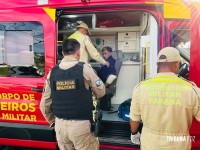 Ladrões de moto se dão mal após fugirem da Policia Militar. Um foi baleado e outro preso na Av. Andradina Ladrões de moto se dão mal após fugirem da Policia Militar. Um foi baleado e outro preso na Av. Andradina