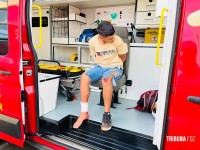 Ladrões de moto se dão mal após fugirem da Policia Militar. Um foi baleado e outro preso na Av. Andradina Ladrões de moto se dão mal após fugirem da Policia Militar. Um foi baleado e outro preso na Av. Andradina