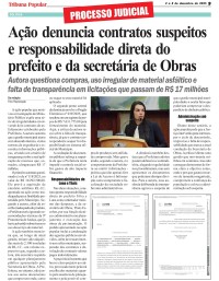 MP expõe omissões e falta de transparência da Prefeitura em contratos milionários de asfalto MP expõe omissões e falta de transparência da Prefeitura em contratos milionários de asfalto