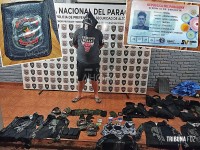 Perseguição policial termina com uma prisão e um veículo carregado de provas em Ciudad Del Este Perseguição policial termina com uma prisão e um veículo carregado de provas em Ciudad Del Este