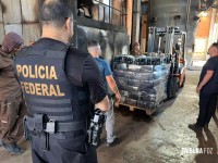 Delegacia da Polícia Federal de Foz do Iguaçu incinera mais de 11,8 toneladas de drogas Delegacia da Polícia Federal de Foz do Iguaçu incinera mais de 11,8 toneladas de drogas