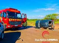 Colisão seguido de tombamento mobiliza Siate, Samu e o Corpo de Bombeiros na Av. Perimetral Leste Colisão seguido de tombamento mobiliza Siate, Samu e o Corpo de Bombeiros na Av. Perimetral Leste