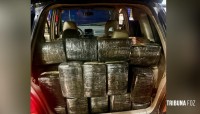 Paraguaio é preso com 590,2 Kg de maconha na Ponte da Amizade Paraguaio é preso com 590,2 Kg de maconha na Ponte da Amizade