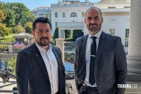 Eduardo Bolsonaro culpa direita brasileira por revés da retirada de sanções a Moraes pelos EUA Eduardo Bolsonaro culpa direita brasileira por revés da retirada de sanções a Moraes pelos EUA