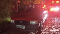 Veículo com suspeita de roubo é recuperado pela PM em Medianeira Veículo com suspeita de roubo é recuperado pela PM em Medianeira