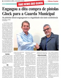Engasgou a dita compra de pistolas Glock para a Guarda Municipal Engasgou a dita compra de pistolas Glock para a Guarda Municipal