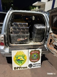 PF e PM interceptam veículo com cigarros eletrônicos na região do Rio Iguaçu PF e PM interceptam veículo com cigarros eletrônicos na região do Rio Iguaçu