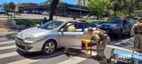 Siate socorre vítima de acidente de trânsito após colisão traseira na Av. Paraná Siate socorre vítima de acidente de trânsito após colisão traseira na Av. Paraná