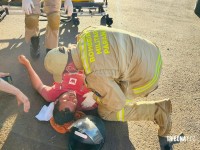 Siate é acionado para atendimento de acidente no Jardim São Paulo Siate é acionado para atendimento de acidente no Jardim São Paulo