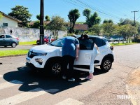 Colisão entre ônibus e carro é registrada na Vila A Colisão entre ônibus e carro é registrada na Vila A