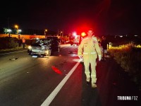 Grave acidente entre carro e moto deixa mulher em estado gravíssimo na Av. Perimetral Leste Grave acidente entre carro e moto deixa mulher em estado gravíssimo na Av. Perimetral Leste