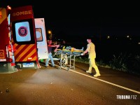 Grave acidente entre carro e moto deixa mulher em estado gravíssimo na Av. Perimetral Leste Grave acidente entre carro e moto deixa mulher em estado gravíssimo na Av. Perimetral Leste