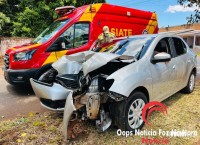 Motorista bate em árvore, recusa atendimento e é preso pela PM por embriaguês ao volante em Foz do Iguaçu Motorista bate em árvore, recusa atendimento e é preso pela PM por embriaguês ao volante em Foz do Iguaçu