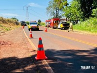 Casal de idosos morre após colidir veículo contra árvore na PR-497 em São Miguel do Iguaçu Casal de idosos morre após colidir veículo contra árvore na PR-497 em São Miguel do Iguaçu