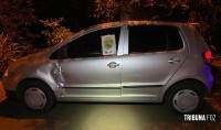 PM atende ocorrência de roubo e apreende carro usado no crime em Foz do Iguaçu PM atende ocorrência de roubo e apreende carro usado no crime em Foz do Iguaçu