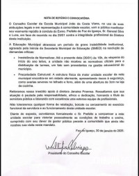 Professora agredida pelo Prefeito Silva e Luna registra BO e pede punição ao general Professora agredida pelo Prefeito Silva e Luna registra BO e pede punição ao general