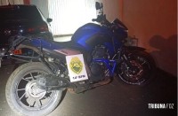 Militares da ROCAM recuperam motocicleta roubada em Foz do Iguaçu Militares da ROCAM recuperam motocicleta roubada em Foz do Iguaçu