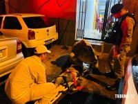 Casal é esfaqueado no bairro Jardim Dourado e encaminhado em estado grave ao hospital Casal é esfaqueado no bairro Jardim Dourado e encaminhado em estado grave ao hospital