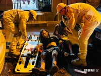 Casal é esfaqueado no bairro Jardim Dourado e encaminhado em estado grave ao hospital Casal é esfaqueado no bairro Jardim Dourado e encaminhado em estado grave ao hospital