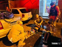 Casal é esfaqueado no bairro Jardim Dourado e encaminhado em estado grave ao hospital Casal é esfaqueado no bairro Jardim Dourado e encaminhado em estado grave ao hospital