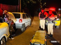 Casal é esfaqueado no bairro Jardim Dourado e encaminhado em estado grave ao hospital Casal é esfaqueado no bairro Jardim Dourado e encaminhado em estado grave ao hospital