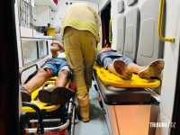 Casal é esfaqueado no bairro Jardim Dourado e encaminhado em estado grave ao hospital Casal é esfaqueado no bairro Jardim Dourado e encaminhado em estado grave ao hospital