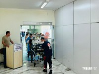 Vítima de explosão em apartamento é transferida em estado gravíssimo para hospital referência Vítima de explosão em apartamento é transferida em estado gravíssimo para hospital referência