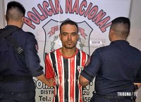 Policia Nacional do Paraguai prende brasileiro foragido da Justiça por roubo qualificado e homicídio Policia Nacional do Paraguai prende brasileiro foragido da Justiça por roubo qualificado e homicídio