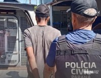 Mandado de prisão é cumprido contra homem de 26 anos em Marechal Cândido Rondon Mandado de prisão é cumprido contra homem de 26 anos em Marechal Cândido Rondon
