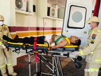 Homem é esfaqueado no Centro Pop e levado em estado gravíssimo ao Hospital Municipal Homem é esfaqueado no Centro Pop e levado em estado gravíssimo ao Hospital Municipal