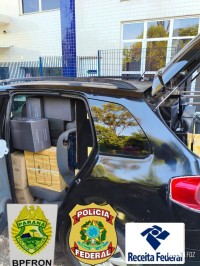 PF, PM e Receita Federal apreende três veículos com vinhos descaminhados na Ponte Tancredo Neves e Vila Portes PF, PM e Receita Federal apreende três veículos com vinhos descaminhados na Ponte Tancredo Neves e Vila Portes