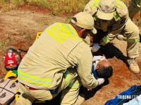 Trabalhador cai em poço de silo e morre no Paraguai Trabalhador cai em poço de silo e morre no Paraguai