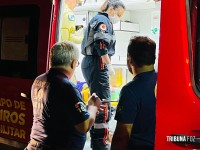 Homem é encontrado ferido após possível agressão na região do Bairro Três Lagoas Homem é encontrado ferido após possível agressão na região do Bairro Três Lagoas