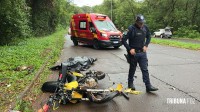 Motociclista morre após grave acidente na Av. Beira Rio em Foz do Iguaçu Motociclista morre após grave acidente na Av. Beira Rio em Foz do Iguaçu
