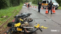 Motociclista morre após grave acidente na Av. Beira Rio em Foz do Iguaçu Motociclista morre após grave acidente na Av. Beira Rio em Foz do Iguaçu
