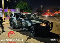 Suspeito de homicídio morre em confronto com a PM após troca de tiros no Bairro Parque Presidente I Suspeito de homicídio morre em confronto com a PM após troca de tiros no Bairro Parque Presidente I