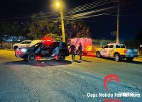 Suspeito de homicídio morre em confronto com a PM após troca de tiros no Bairro Parque Presidente I Suspeito de homicídio morre em confronto com a PM após troca de tiros no Bairro Parque Presidente I