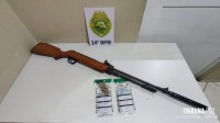 PM prende dois homens e apreende arma de fogo e drogas em Medianeira PM prende dois homens e apreende arma de fogo e drogas em Medianeira